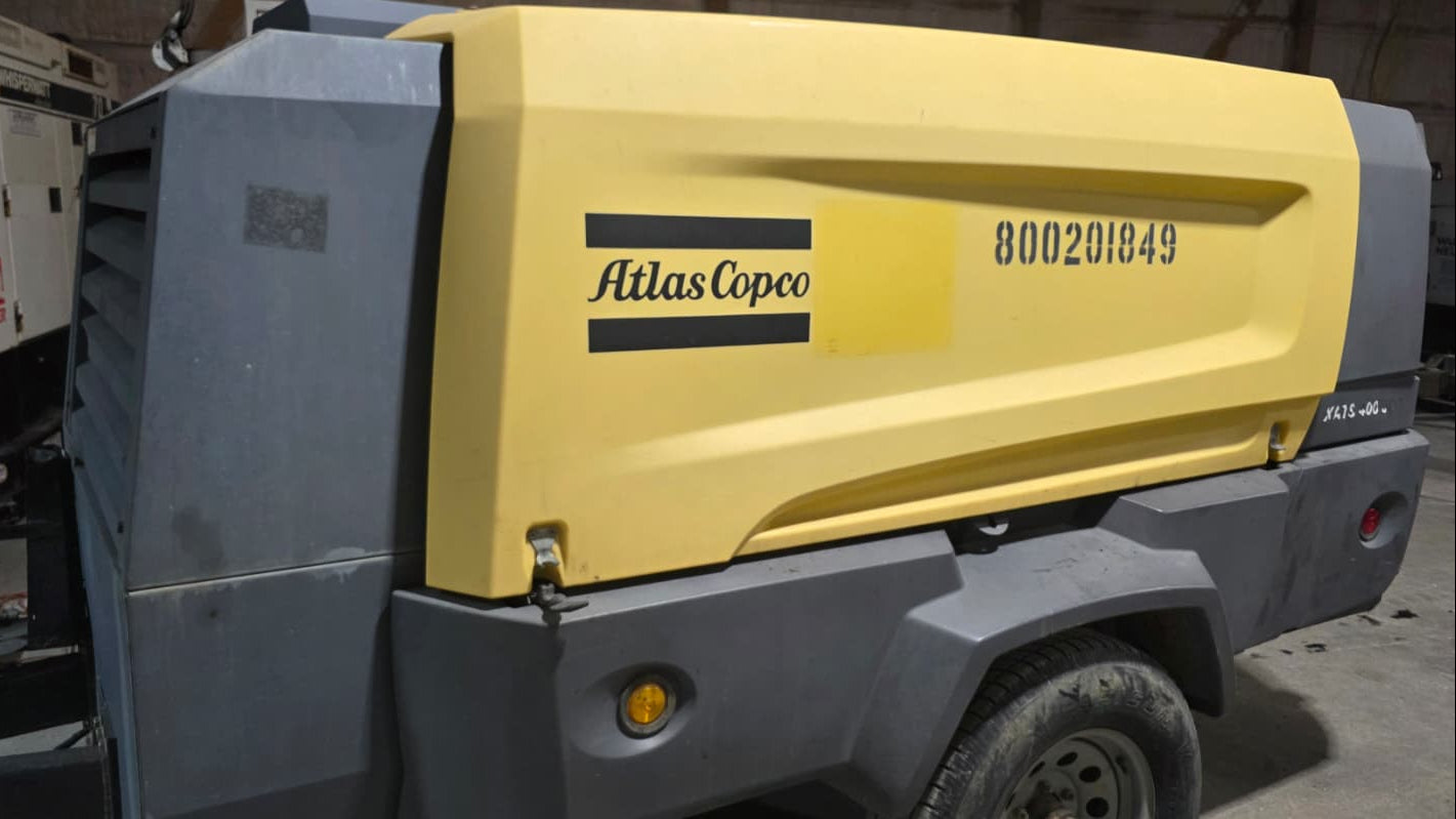 2018 ATLAS COPCO XATS 400 CFM MOBILE DIESEL AIR COMPRESSOR